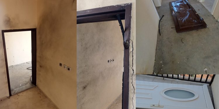 Faşist polis kapı ve pencereleri patlatarak evlere baskın yaptı