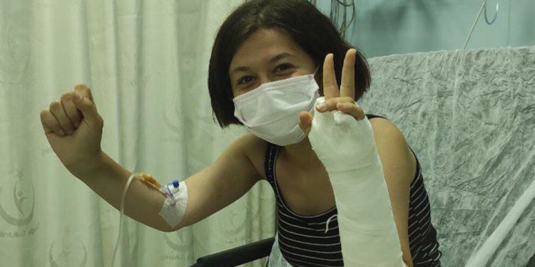 Sanal medya paylaşımları gerekçe gösterilen SGDF üyesi Berfin Polat tutuklandı