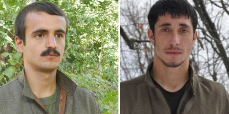 HPG gerillaları Agit Acar ve Abdullah Yiğit’in cenazeleri aileleri tarafından alındı