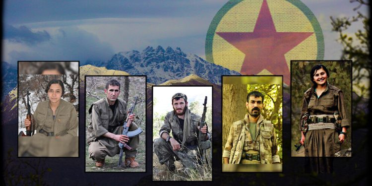 HPG, Avaşîn’de şehadete ulaşan 5 gerillanın kimliğini açıkladı