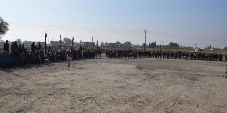 Kobanê’de gençlik öncülüğünde PKK’nin kuruluş yıldönümü kutlandı