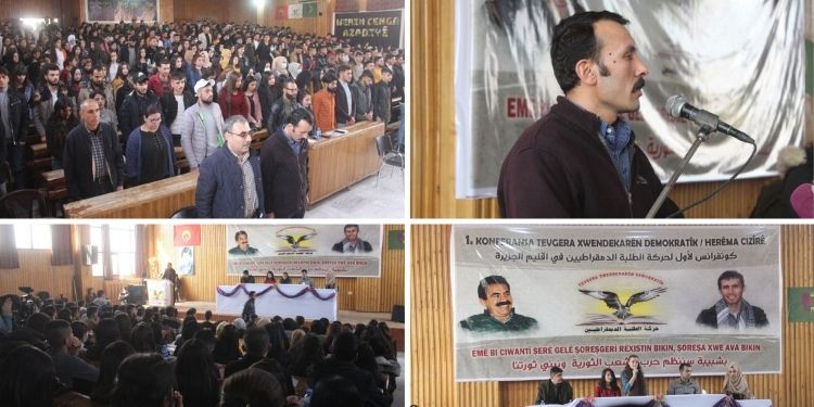 Demokratik Öğrenci Hareketi 1. Konferansı coşkuyla başladı