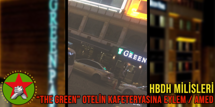 SON DAKİKA – HBDH’dan “THE GREEN” otelin kafeteryasına EYP’li eylem