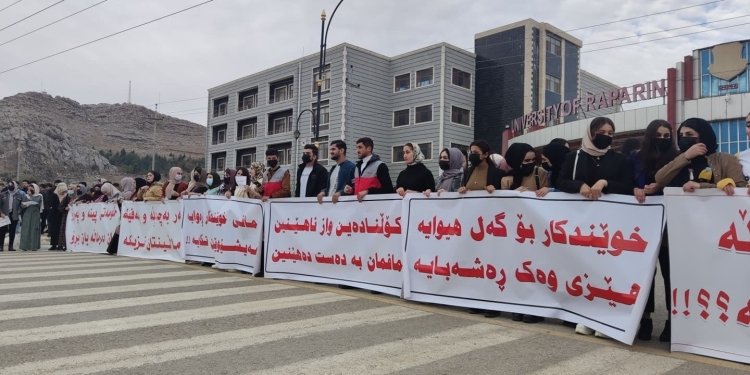 Başûrê Kurdistan’da öğrenciler taleplerinin karşılanmasını istedi