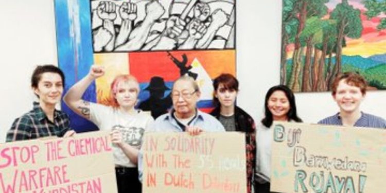 Den Haag’da gözaltına alınan 55 genç için dayanışma mesajı