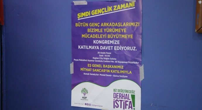 Gençler ve genç kadınlar “Şimdi Gençlik Zamanı” şiarıyla kongreye gidiyor