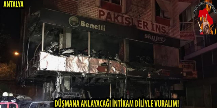 SON DAKİKA – Ateşin Çocukları zindanlarda direnenler için Antalya’da ateşi yükseltti
