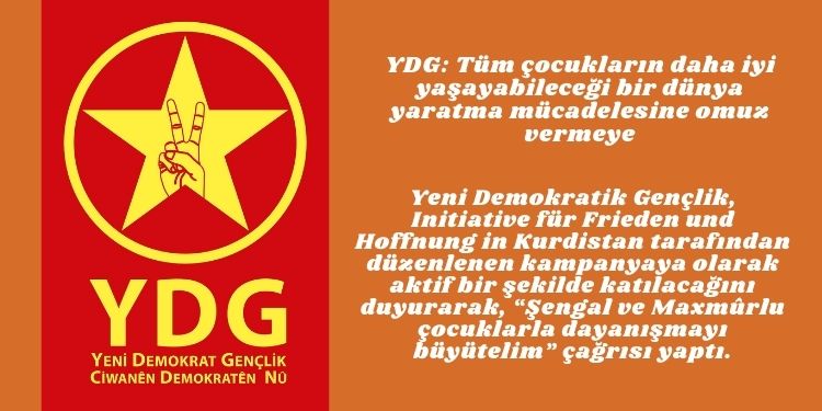 YDG: Tüm çocukların daha iyi yaşayabileceği bir dünya yaratma mücadelesine omuz vermeye