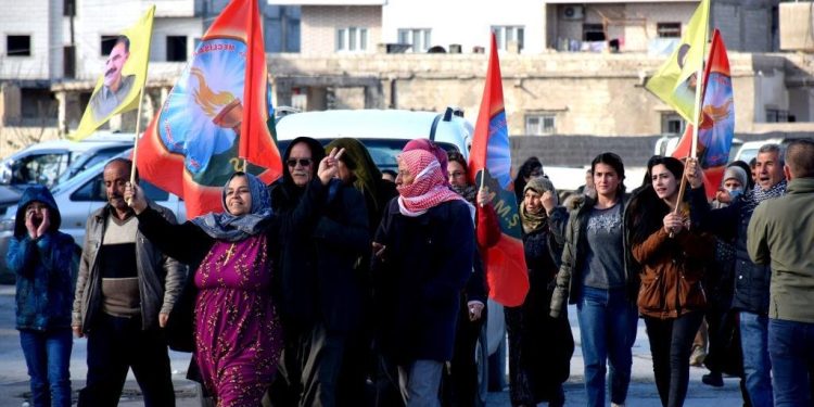 Ciwanên Şoreşger’den işgal saldırılarına karşı Kobanê’de çadır eylemi