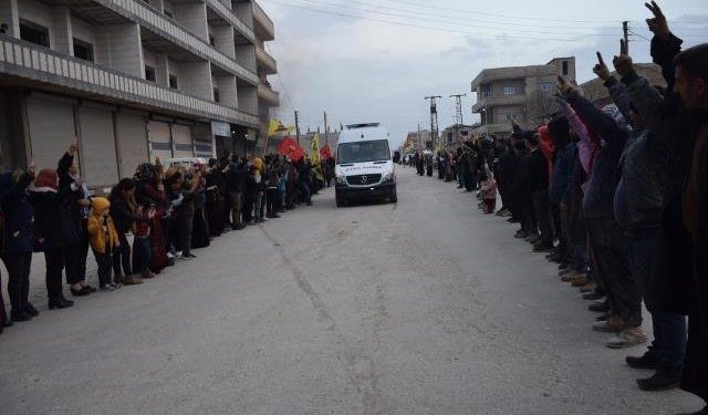 Hesekê’de Şehit olan 12 savaşçı Kobanê’de defnedilecek