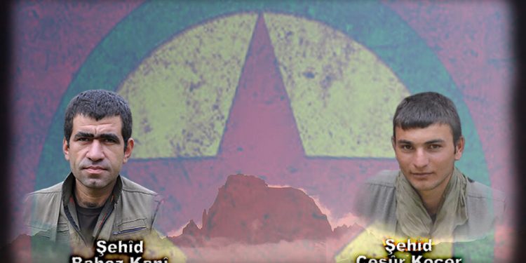 HPG 2017 yılında şehadete ulaşan iki gerillanın kimliğini açıkladı