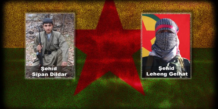 HPG şehadete ulaşan 2 gerillanın ve bir yurtseverin kimliğini açıkladı
