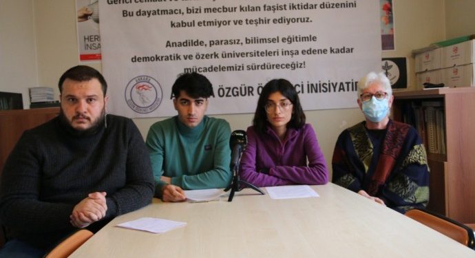 Özgür Öğrenci İnisiyatifi: Enes Kara arkadaşımızın ölümünün sorumlusu faşist AKP-MHP iktidarıdır