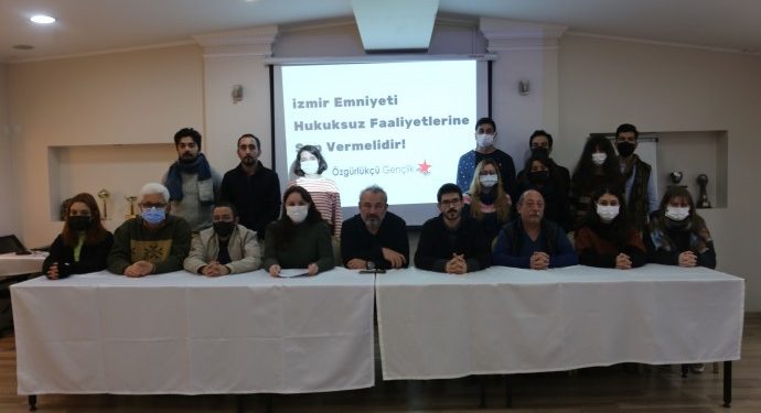 Faşist Polis Özgürlükçü Gençlik üyelerine baskı yapıyor