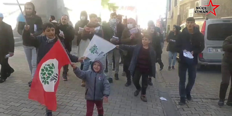 HDP Gençlik Meclisi bugünde mitinge çağrı için alanlarda