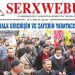 Serxwebûn Gazetesinin Ocak sayısı okuyucuları ile buluştu