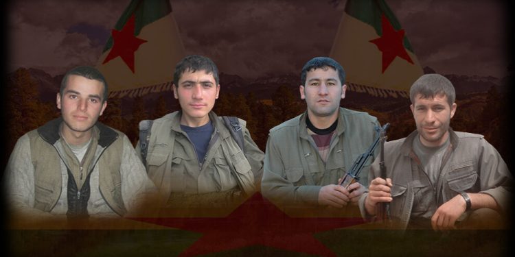 HPG, 2016 yılında Karadeniz ve Wan’da şehit düşen 4 gerillayı andı