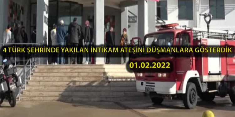 SON DAKİKA – Ateşin Çocukları 4 kentte intikam ateşini yaktı