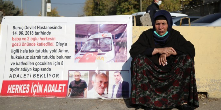 “Anne, hukuksuz yere tutuklanan ve katledilenler için adalet bekliyor”