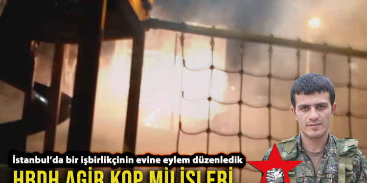 HBDH’dan işbirlikçinin evine bombalı eylem