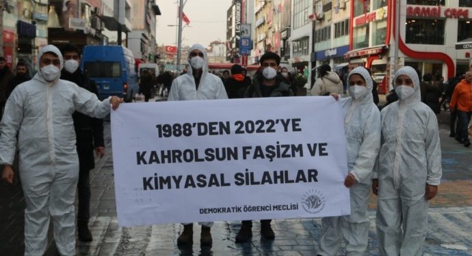 Demokratik Öğrenci Meclisi: Kürdün direnişi Halepçe’den bugüne öfkeyle bilenip büyüyecek