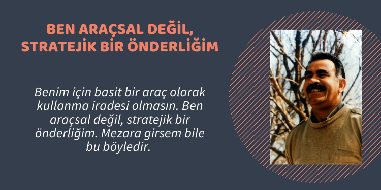 “Ben araçsal değil, stratejik bir önderliğim”