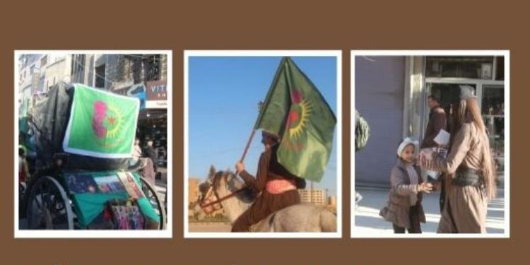 Genç kadınlar 8 Mart etkinliklerine büyük coşku ile devam ediyor