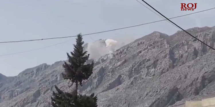 İşgalci TC savaş uçakları Metina’yı bombaladı