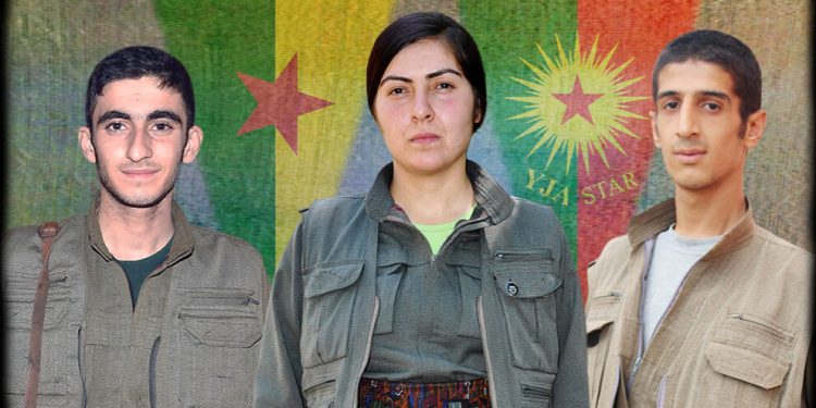 HPG işgal saldırılarında şehadete ulaşan 3 gerillanın kimliğini açıkladı