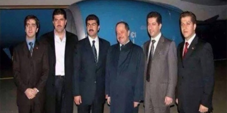 Hırsızlara bakın! Barzani soygun ailesi – Halk aç, onlar sefa sürüyor!