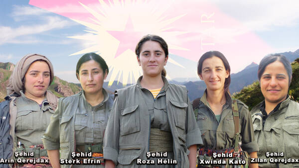 HPG 2017’de Kato Jirka’da şehit düşen 5 gerillanın kimliğini açıkladı