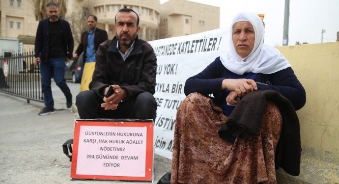 Adalet nöbeti 414’üncü gününde