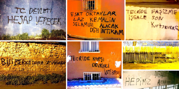 Yurtsever Gençlik’ten yazılama: TC devleti hesap verecek