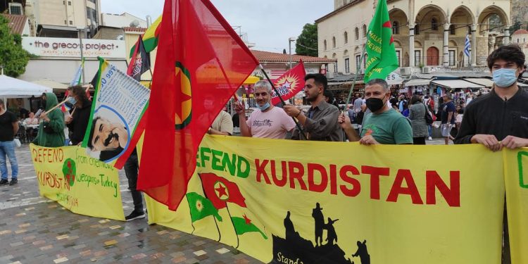 İşgal saldırıları Yunanistan’da protesto edildi