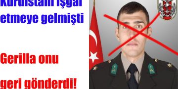 Kürdistanı işgal etmeye gelmişti – Gerilla geri gönderdi!
