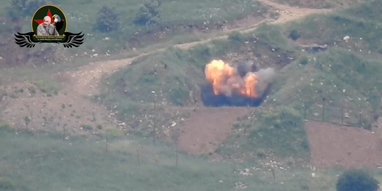 Şehit Bedran Gundikremo Birliği eylem görüntülerini yayınladı