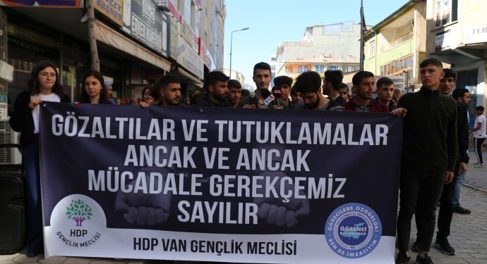 HDP Wan Gençlik Meclisi: Biz gençler bu iktidarı göndereceğiz, yeni yaşamı inşa edeceğiz