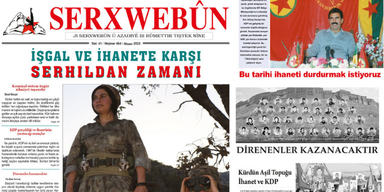 Serxwebûn gazetesinin 484’üncü sayısı okurlarıyla buluştu