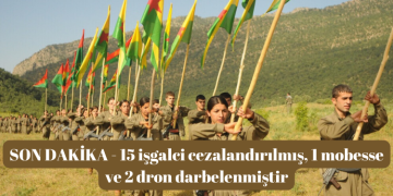 SON DAKİKA – 15 işgalci cezalandırılmış, 1 mobesse ve 2 dron darbelenmiştir