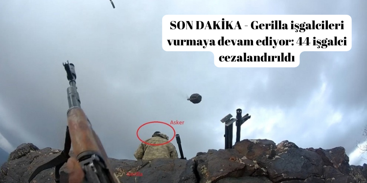 SON DAKİKA – Gerilla işgalcileri vurmaya devam ediyor: 44 işgalci cezalandırıldı