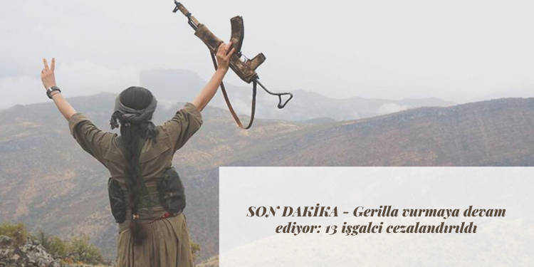 SON DAKİKA – Gerilla vurmaya devam ediyor: 13 işgalci cezalandırıldı