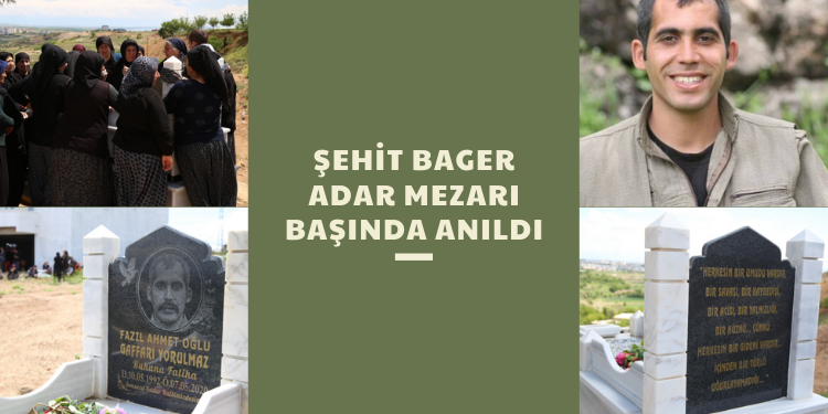 Şehit Bager Adar mezarı başında anıldı