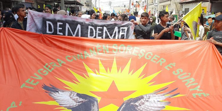 ROJAVA – Onur Yürüyüşü devam ediyor