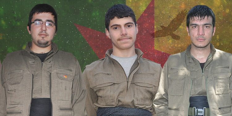 HPG, Zap’ta şehit düşen 3 gerillanın kimlik bilgilerini açıkladı