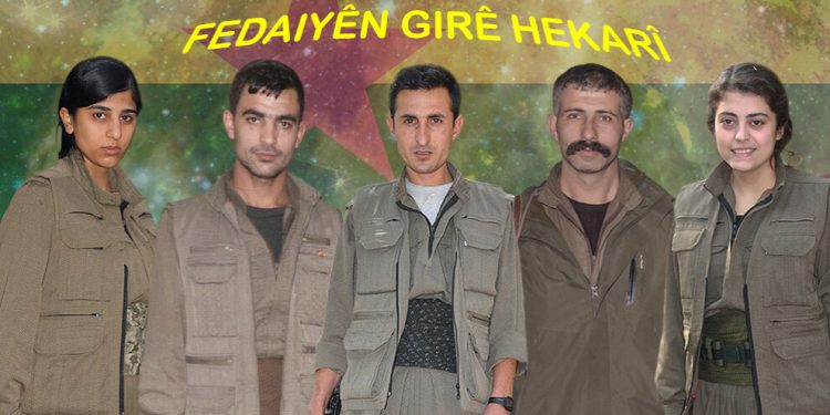 HPG, Metîna’da şehit düşen 5 gerillanın kimlik bilgilerini açıkladı