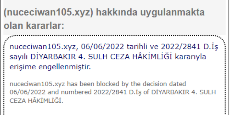 Sansür ve engellemelere rağmen “nuceciwan107.xyz” ile devam ediyoruz