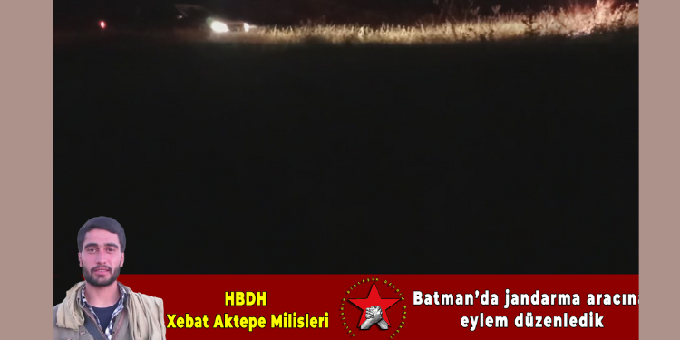 HBDH Sason’da işgalcileri hedef aldı