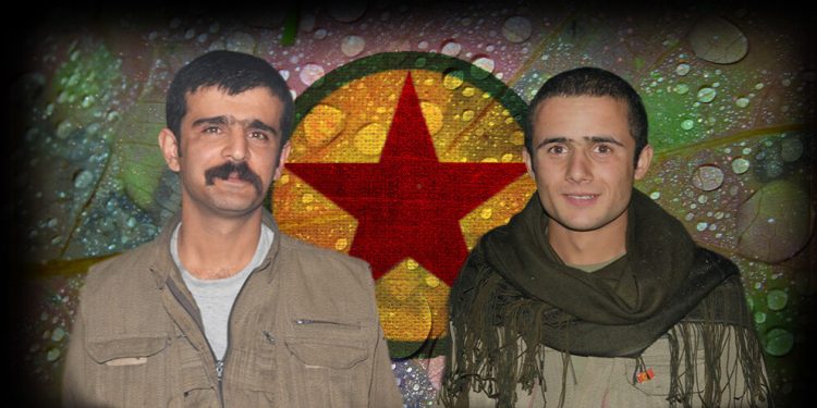 HPG Kimyasalla şehit düşen 2 gerillanın kimlik bilgilerini açıkladı