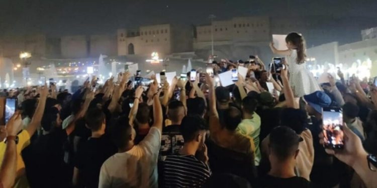 Hewlêr gençliği ayağa kalktı