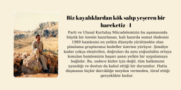 Biz kayalıklardan kök salıp yeşeren bir hareketiz – I